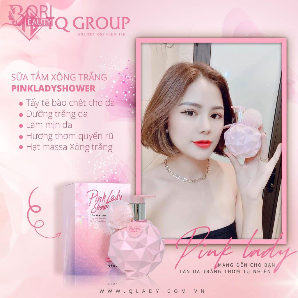 review Sữa Tắm Pink Lady