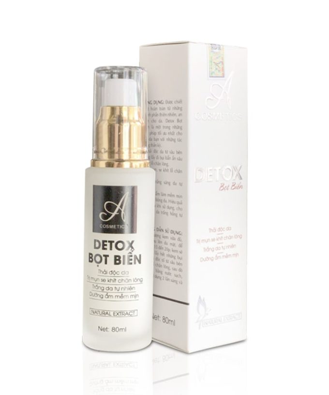 Detox Bọt Biển A Cosmetics 80ml – Làm Sạch, Thải Độc Tố, Sáng Da