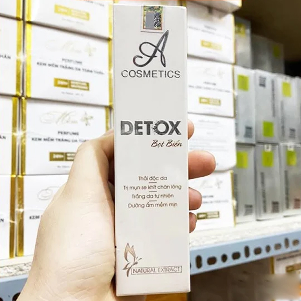 Detox Bọt Biển A Cosmetics 80ml – Làm Sạch, Thải Độc Tố, Sáng Da