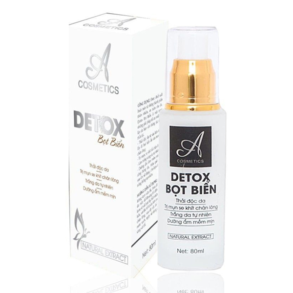 Detox Bọt Biển A Cosmetics 80ml – Làm Sạch, Thải Độc Tố, Sáng Da