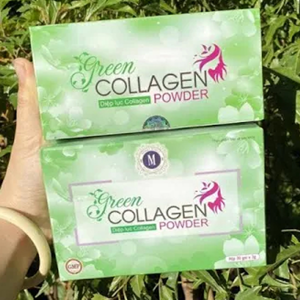 Diệp Lục Collagen – Hộp 30 Gói – Giúp Da Đẹp Dáng Thon