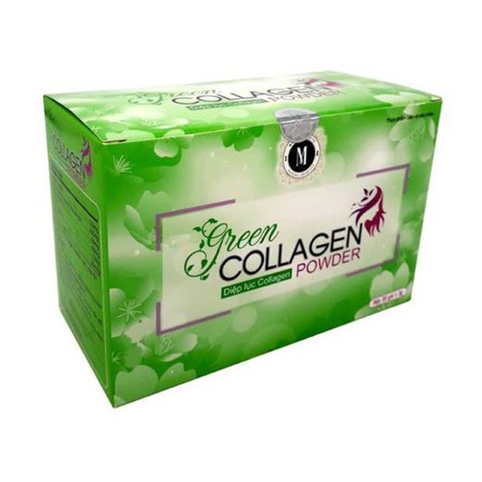 Diệp Lục Collagen – Hộp 30 Gói – Giúp Da Đẹp Dáng Thon