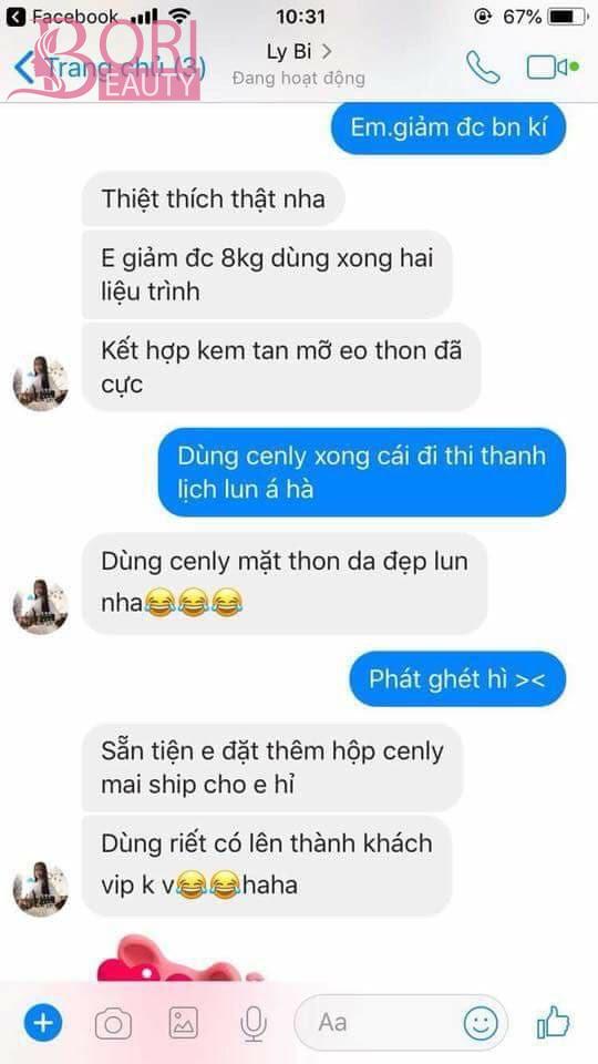 khách hàng mua hàng phản hồi sau khi dùng