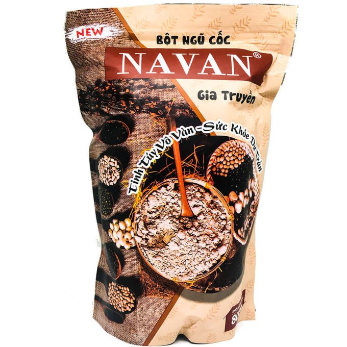 Bột Ngũ Cốc Navan Gia Truyền 9 Loại Đậu – Túi 900g