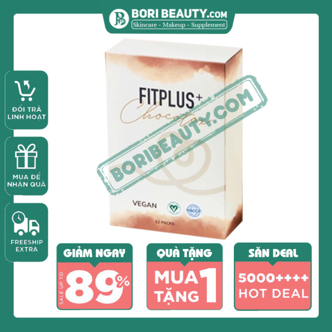 Cà Phê Giảm Cân Sbody Fitplus Chocotox Mẫu Mới – Hộp 12 Gói – Hàng Chuẩn Chính Hãng