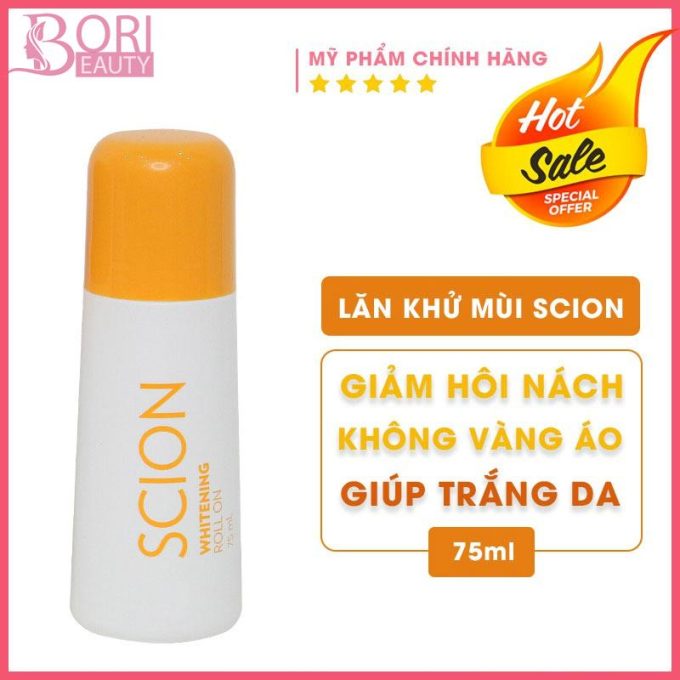 Review Lăn Khử Mùi Scion chính hãng