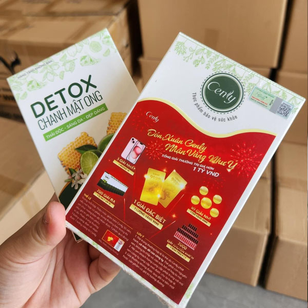 Thảo Mộc Giảm Cân Cenly – Hộp 30 Viên – Tặng Kèm 30 Viên Detox Chanh