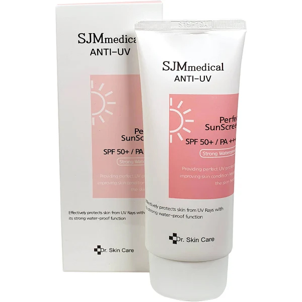 Kem Chống Nắng SJM Medical Chống Nước Nâng Tone SPF50+ PA++++ Hàn Quốc Chính Hãng