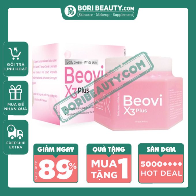 Kem Body Too White Beovi Mẫu Mới – Dưỡng Trắng Da Nhanh, Hiệu Quả