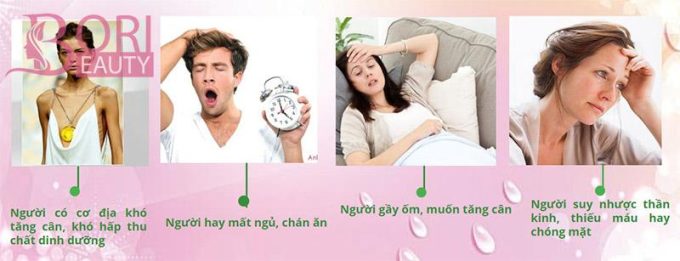 Đối tượng nên sử dụng Hoàn Hồng Chi