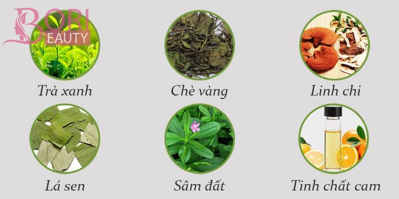 Trà Giảm Cân Vy Tea được chiết xuất từ 100% thành phần thiên nhiên an toàn lành tính