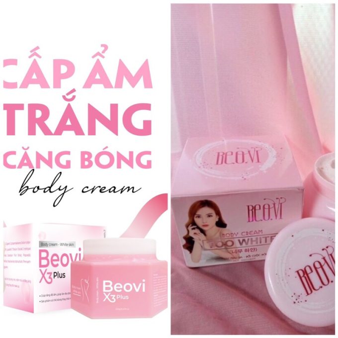 Kem Body Too White Beovi Mẫu Mới – Dưỡng Trắng Da Nhanh, Hiệu Quả