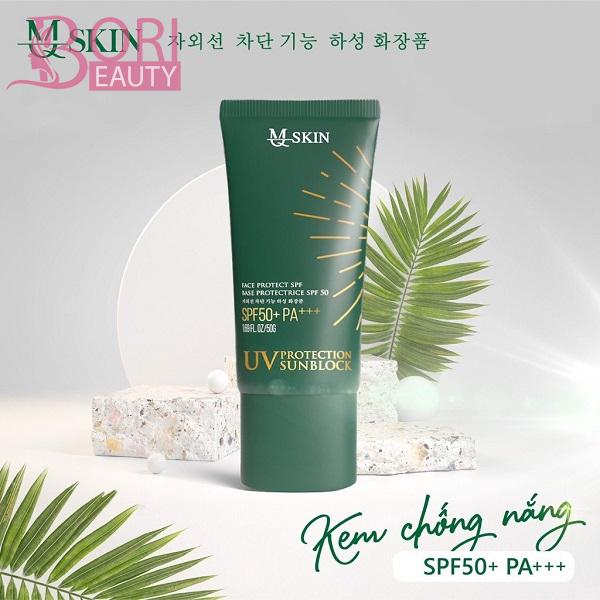 kem chống nắng mq skin chính hãng