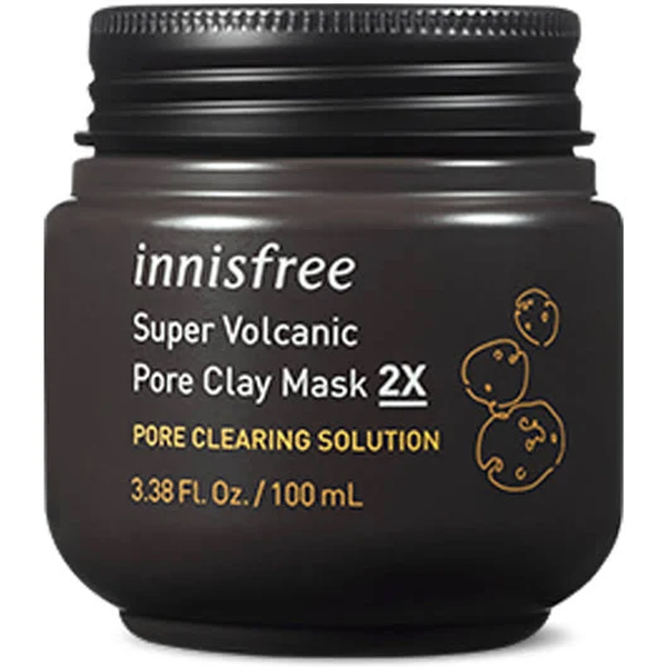 Mặt Nạ Đất Sét Innisfree Super Volcanic Pore Clay Mask 2X 100ml