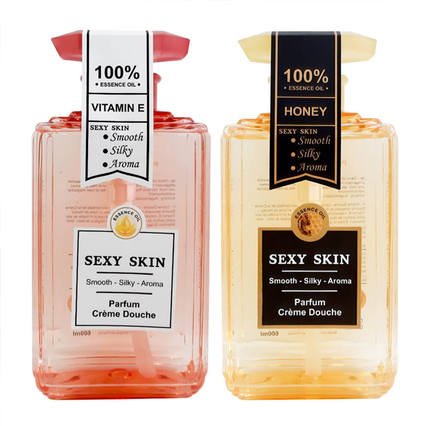 Sữa Tắm Sexy Skin Pháp 600ml – Đủ Mùi, Hương Nước Hoa Nhẹ Nhàng – Hàng Chính Hãng