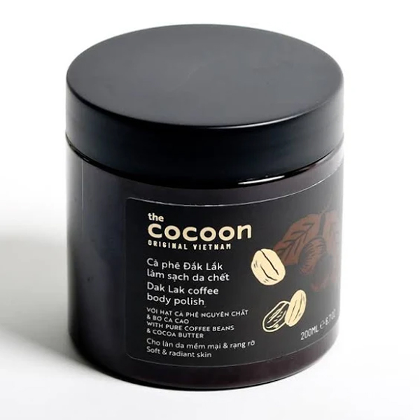 Cà Phê Đắk Lắk Tẩy Da Chết Toàn Thân Cocoon Dak Lak Coffee Body Polish 200ml