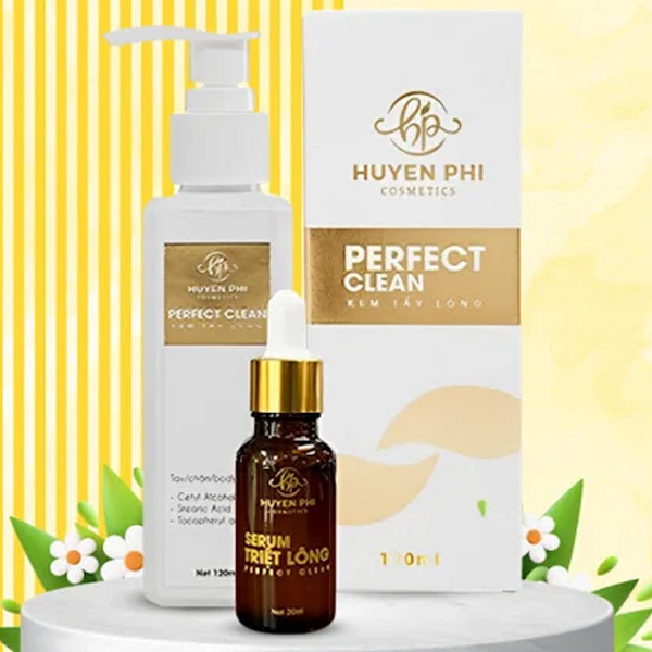 Trọn Bộ Kem Tẩy Lông Huyền Phi – Tặng Kèm Serum Triệt Lông – Triệt Sạch Các Loại Lông Hiệu Quả