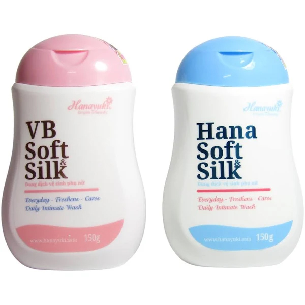 Dung Dịch Vệ Sinh Hana Soft & Silk Chai 150ml – Hàng Chính Hãng