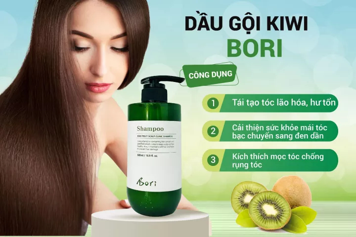 dầu gội bori