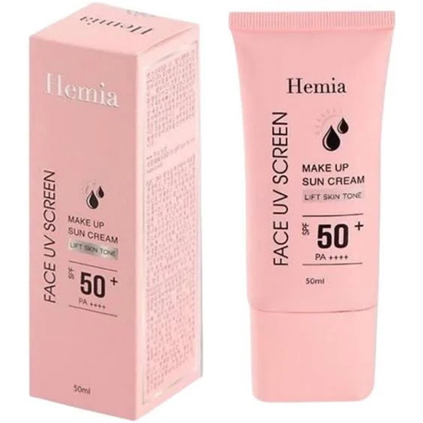 Kem Chống Nắng HEMIA SPF50+++ 50ml – Nâng Tone Kiềm Dầu – Hàng Chính Hãng