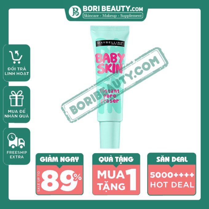 Kem Lót Maybelline Baby Skin Mịn Da Che Khuyết Điểm 22ml