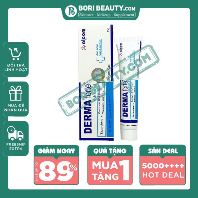 Kem Trị Mụn, Mờ Thâm Sẹo Derma Forte 15g – Hàng Chính Hãng