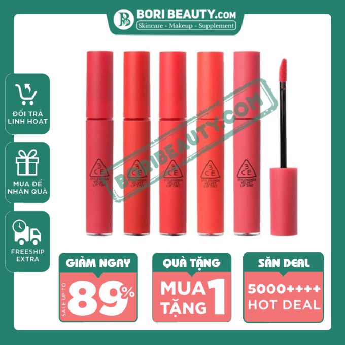 Son Kem 3CE Velvet Lip Tint