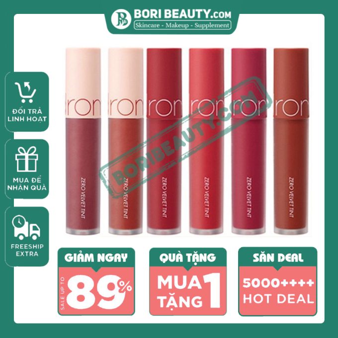 Son Kem Lỳ Romand Zero Velvet Tint