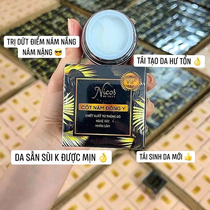 Combo Kem Cốt Nám Đông Y và Cốt Trắng Đông Y – Hộp Lớn 15g – Hàng Chính Hãng