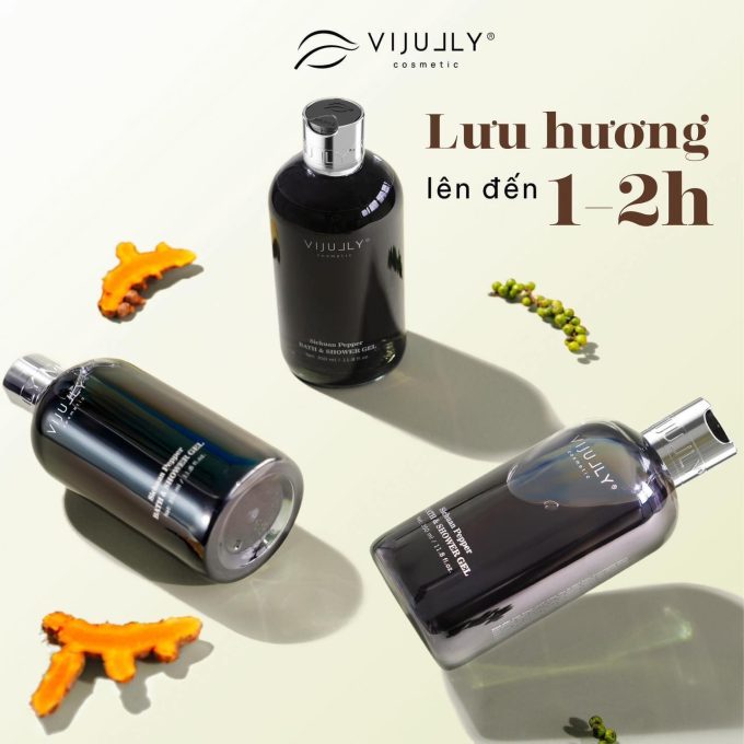 Sữa Tắm Dưỡng Da Nước Hoa Vi Jully Sang Trọng, Dưỡng Ẩm, Thơm Lâu 350ml