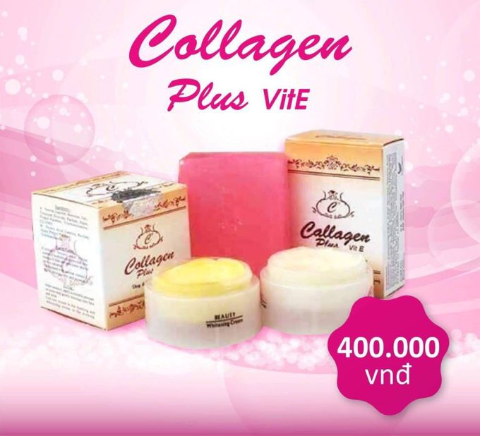 Kem Collagen Plus Vit E Chính Hãng – Chuyên Đặc Trị Nám, Tàn Nhang, Đồi Mồi Hiệu Quả