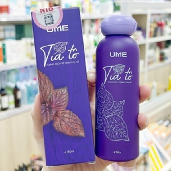 Dung Dịch Vệ Sinh Tía Tô UME Ngọc Trinh – Chai 150ml – Hàng Chính Hãng