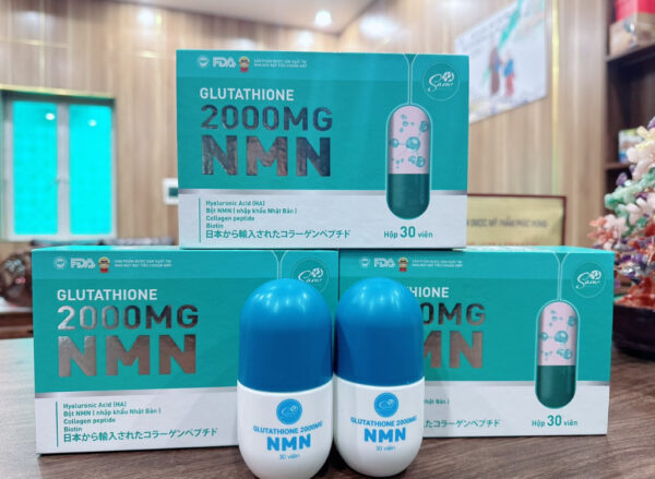 Viên Uống Trắng Da Glutathione 2000mg