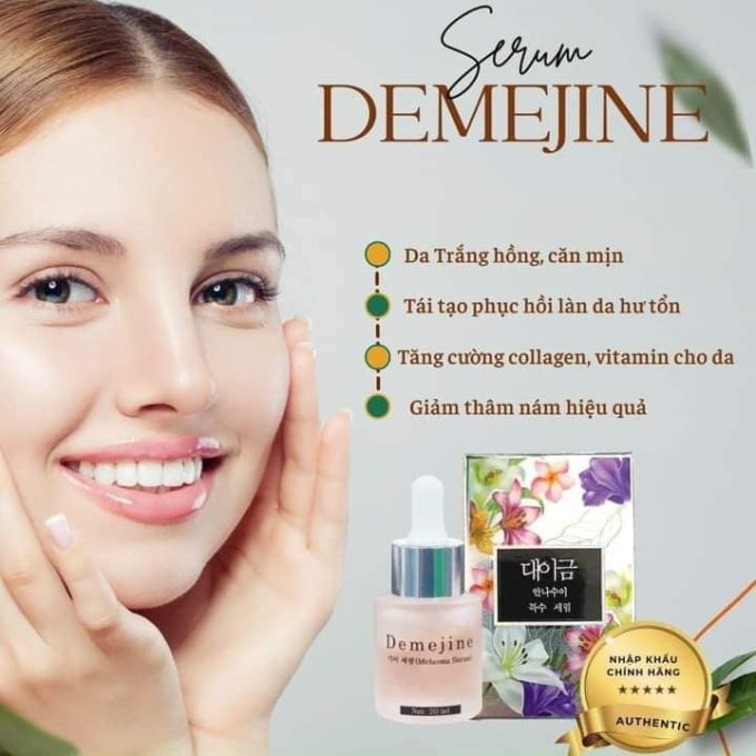 Serum Demejine Hàn Quốc Cao Cấp 20ml – Cam Kết Chính Hãng 100%