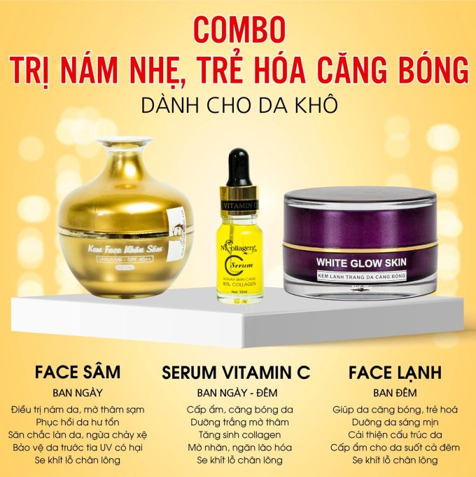 Kem Face Nhân Sâm N Collagen Hộp 25g – Mỹ Phẩm Bích Ngân N Collagen – Hàng Chuẩn Chính Hãng