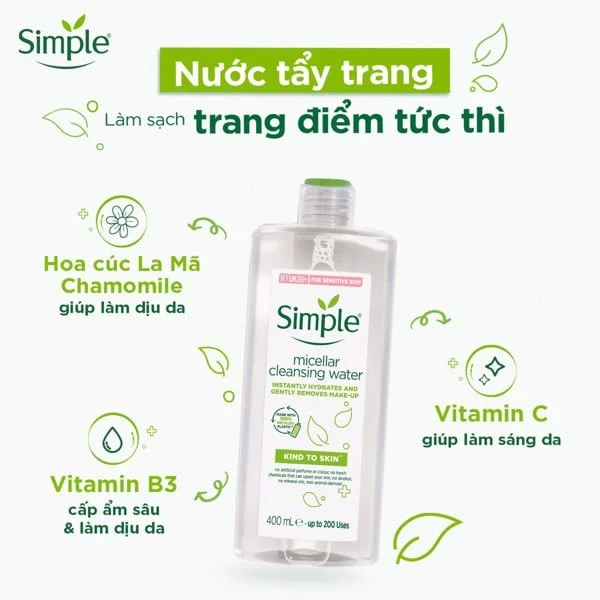 Nước Tẩy Trang Simple