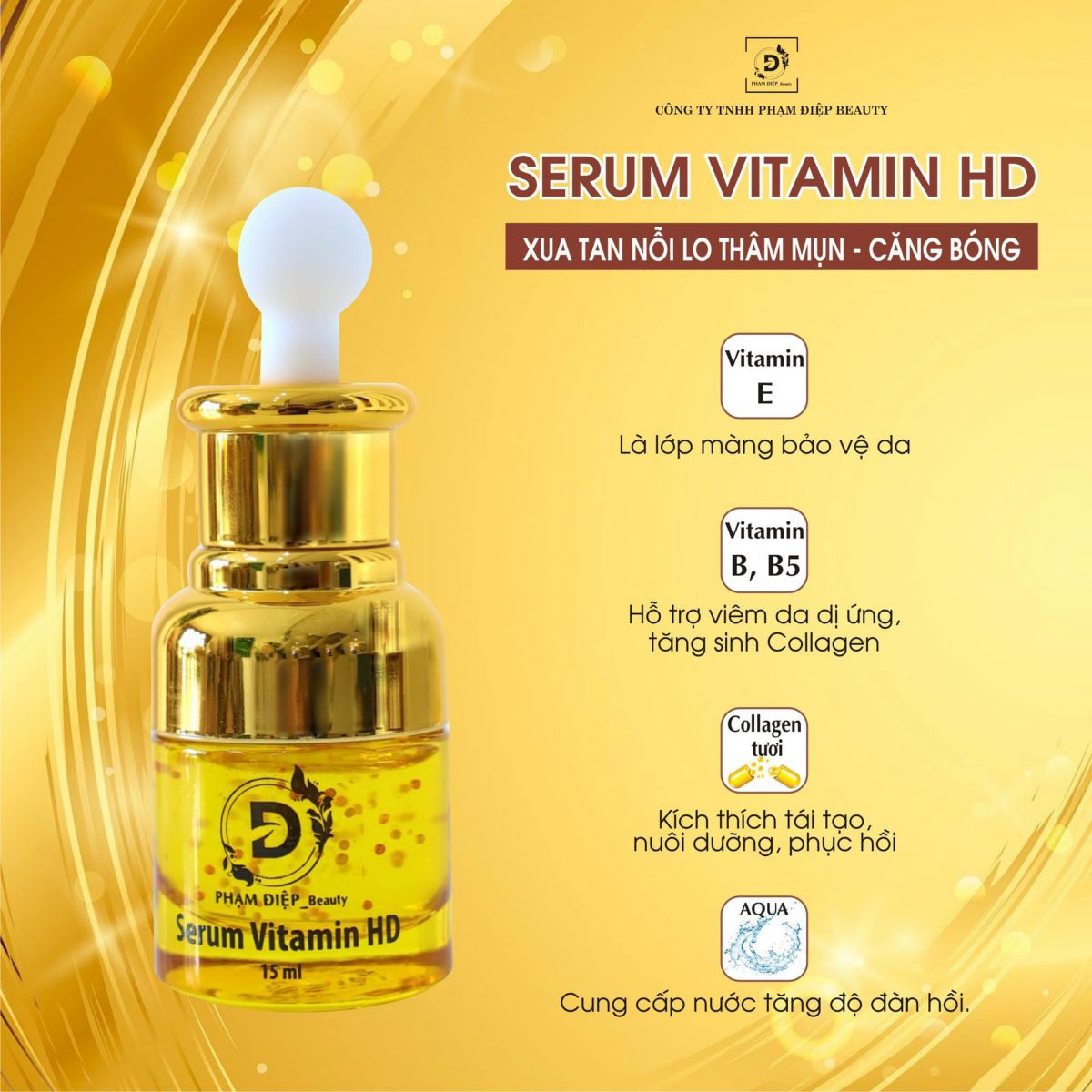 mua sản phẩm Serum Vitamin HD chính hãng tại BORI BEAUTY