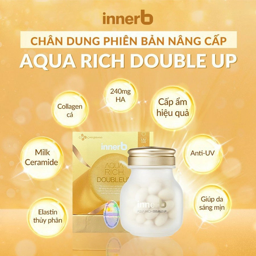 Viên Uống Cấp Nước Innerb Aqua Rich 70 viên