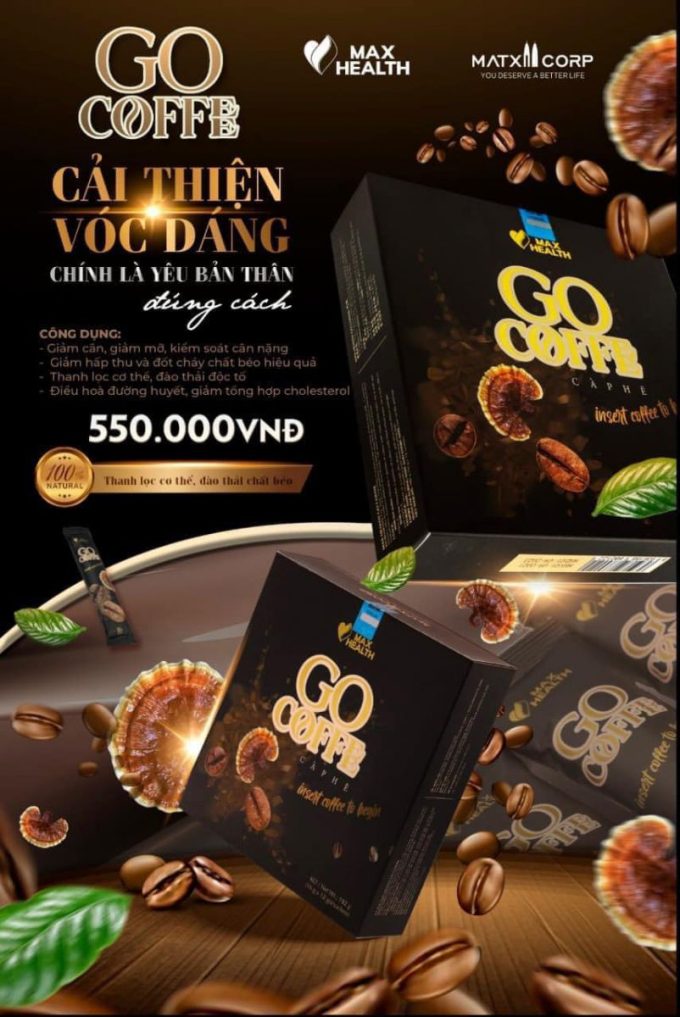 Go Coffee được sản xuất bởi tập toàn Matxi Corp Việt Nam Matxi Corp