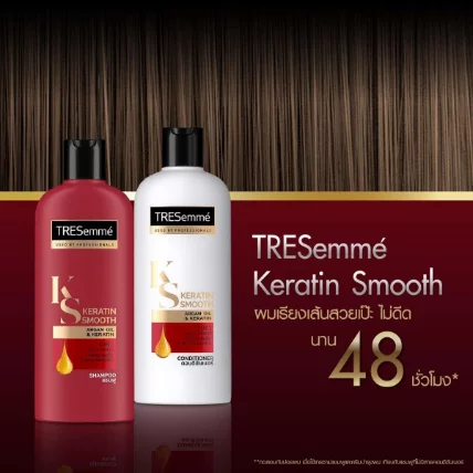 Cặp Gội Xả Tresemme Keratin Smooth