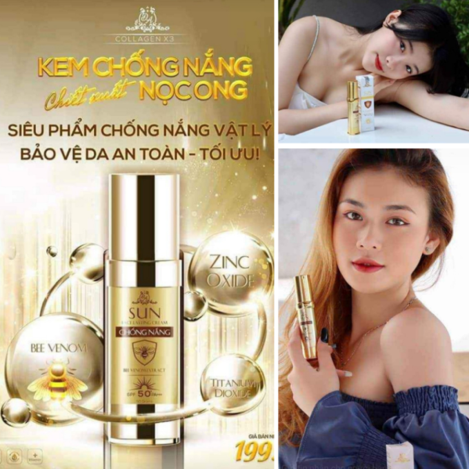 Kem Chống Nắng Collagen X3 Đông Anh – Hàng Chính Hãng