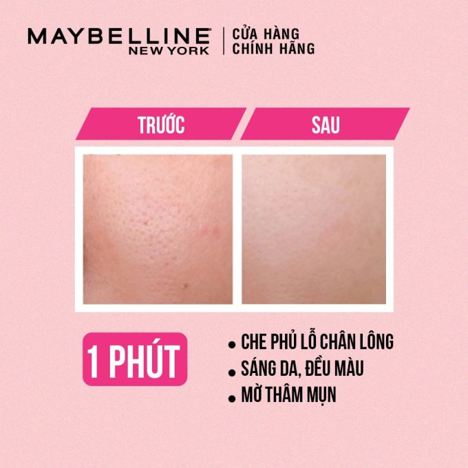 Kem Lót Maybelline Baby Skin Mịn Da Che Khuyết Điểm 22ml