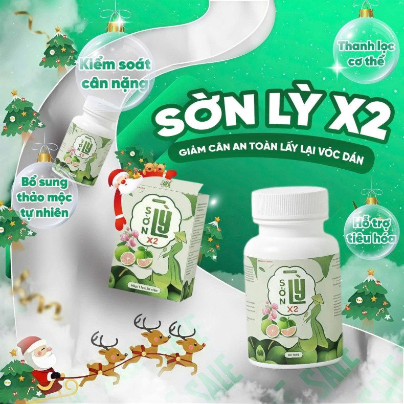 Giảm Cân Sờn Lỳ X2 30 Viên – Dành Cho Cơ Địa Chai Lì, Khó Giảm