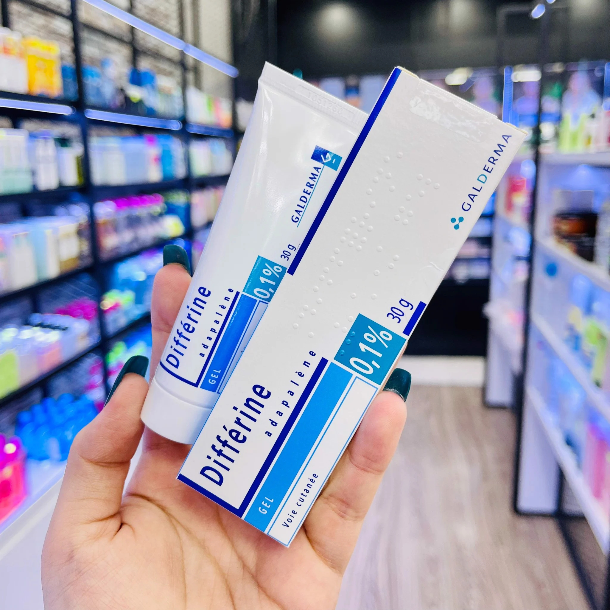 Kem Trị Mụn Galderma Differin Adapalene 0.1% Creme 30g