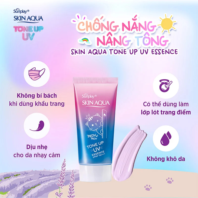 Kem Chống Nắng Skin Aqua Tone Up UV Essence