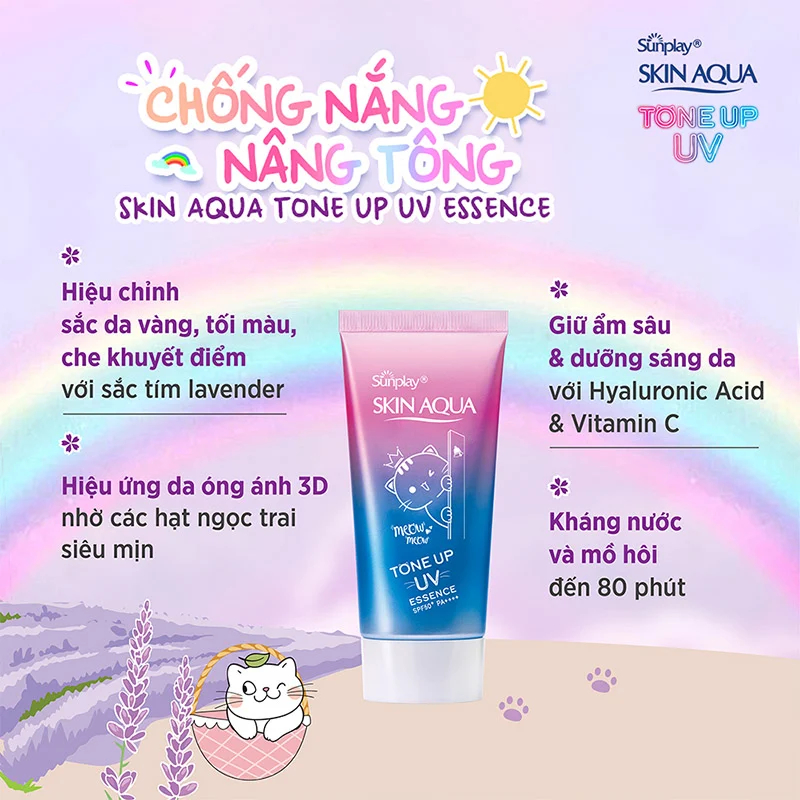 Kem Chống Nắng Skin Aqua Tone Up UV Essence