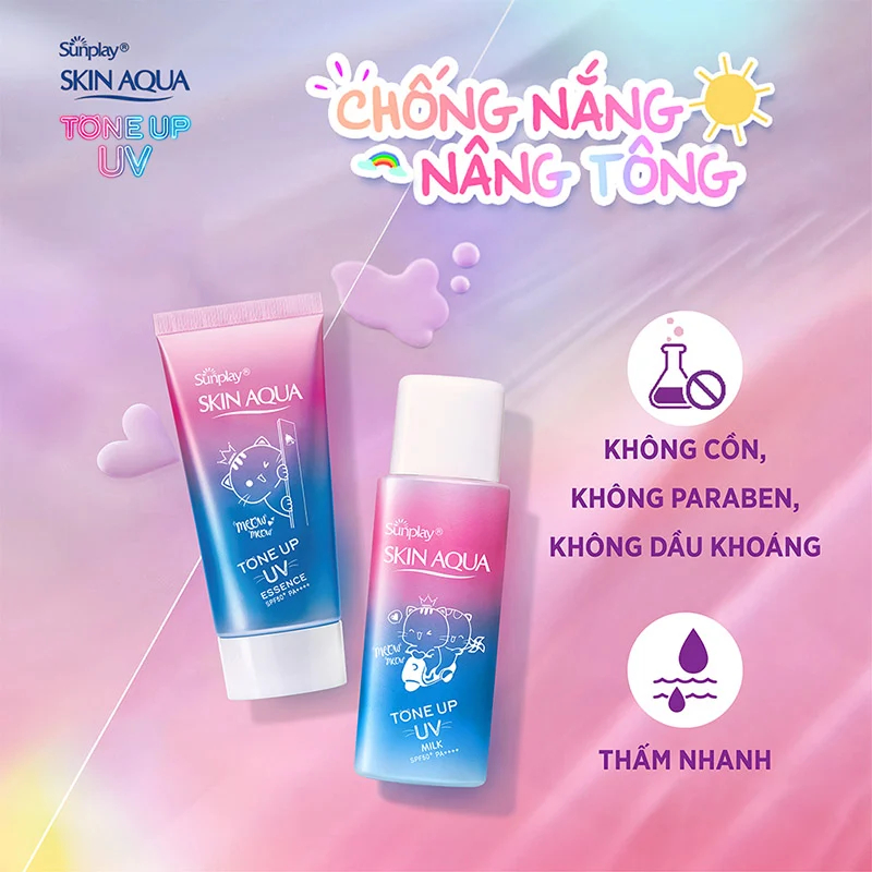 Kem Chống Nắng Skin Aqua Tone Up UV Essence