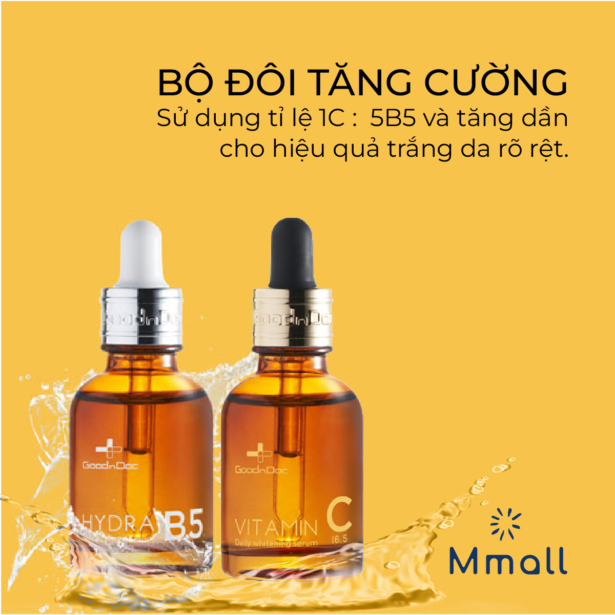 Serum B5 GoodnDoc Hydra 30ml – Dưỡng Ẩm, Phục Hồi Da, Chống Lão Hóa