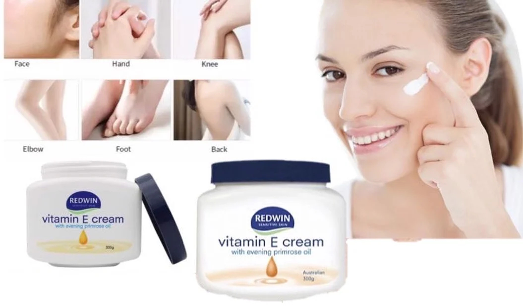 Kem Dưỡng Redwin Vitamin E Cream 300gr với thành phần chứa nhiều Vitamin E