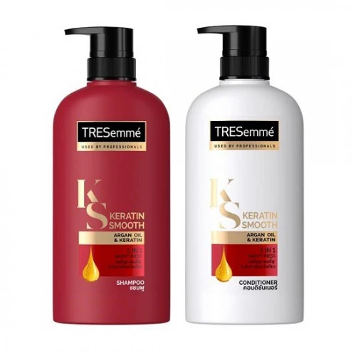 Cặp Gội Xả Tresemme Keratin Smooth